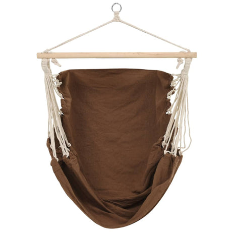 Vidaxl chaise suspendue marron (grand)