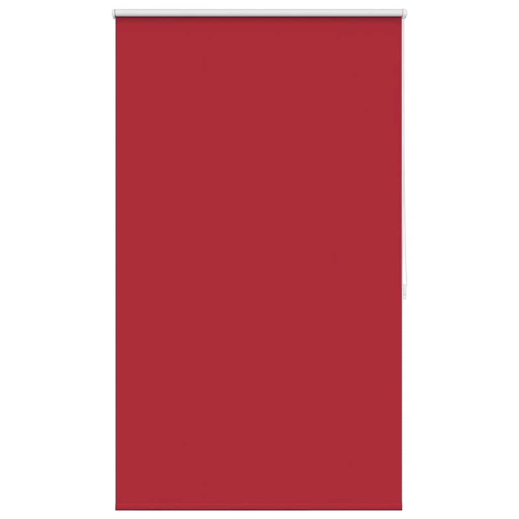 Vidaxl Roller aveugle accablant 80 x 175 cm de rouge
