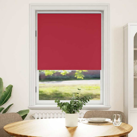 Vidaxl Roller aveugle accablant 80 x 175 cm de rouge