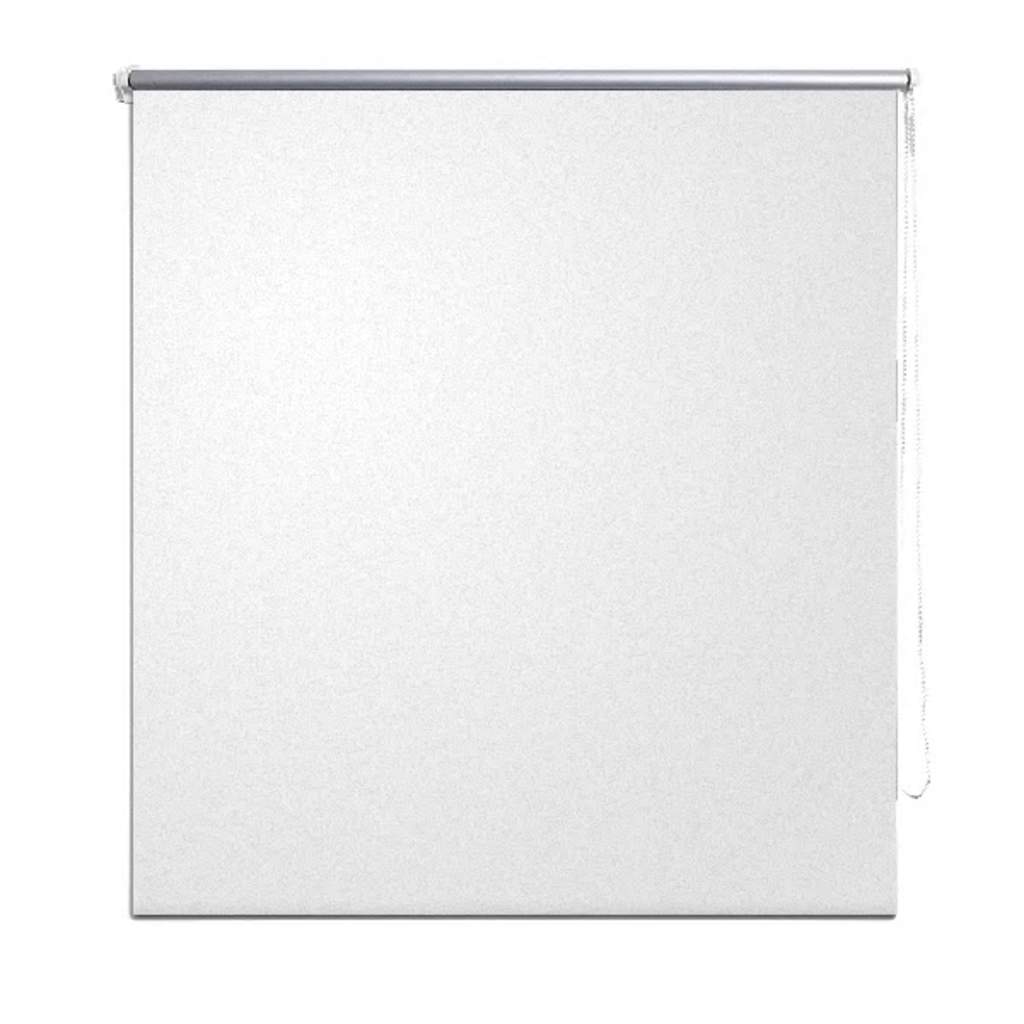 Vidaxl Roller Blind Damning 120 x 175 cm bela