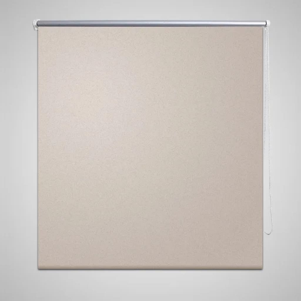 Vidaxl Roller Blind Damning 120 x 175 cm bež