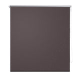 Vidaxl Roller Blind Blackout 120 x 175 cm kaffebrun