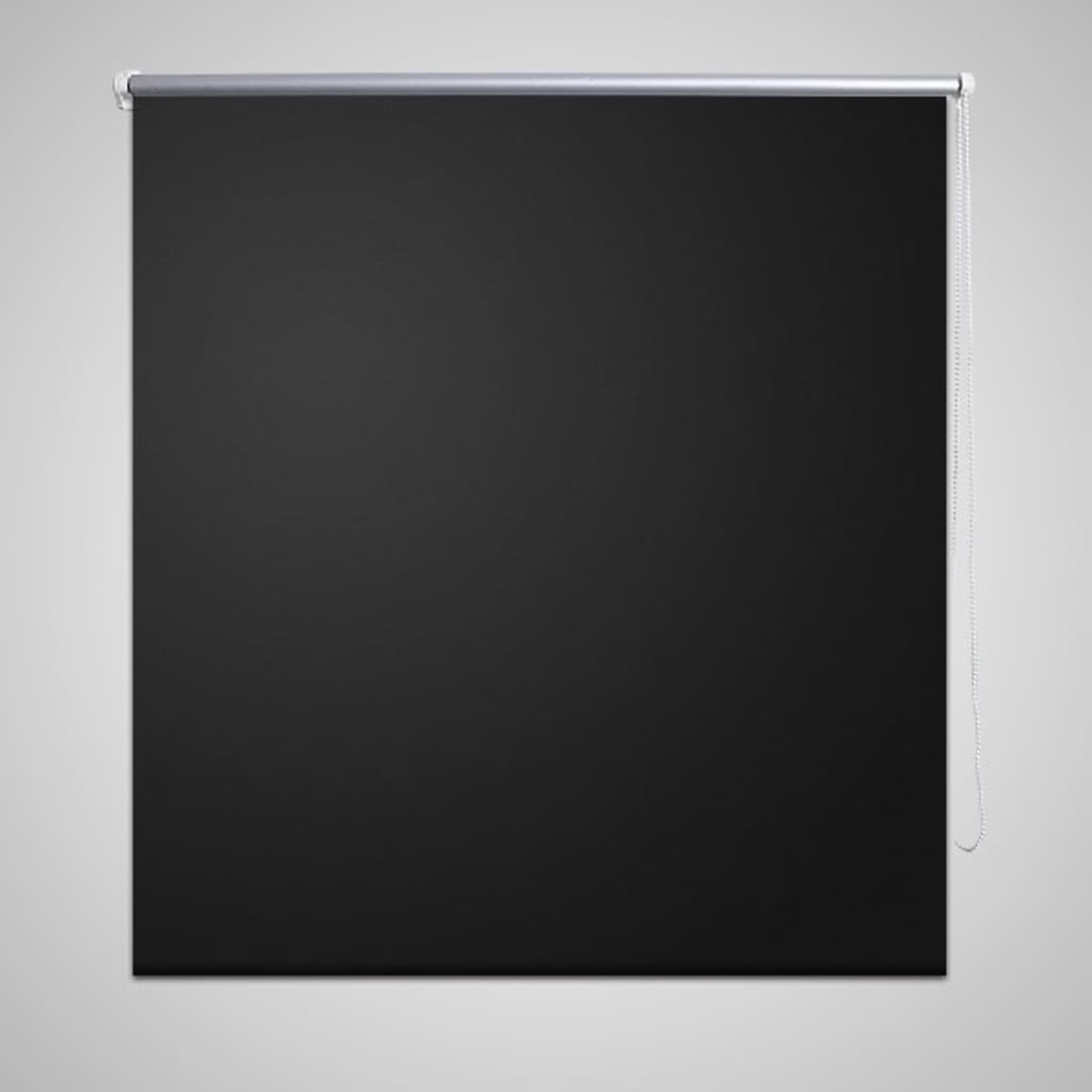 VidaXL Roller blind Damning 120 x 175 cm Black