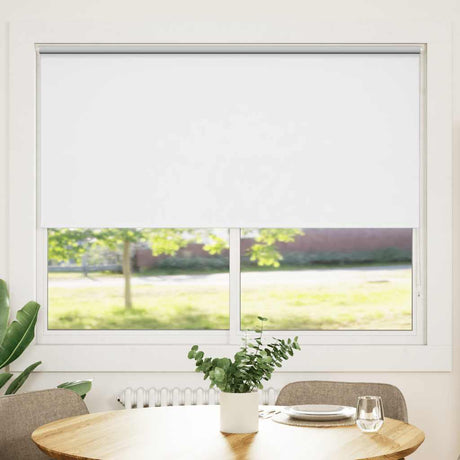 Vidaxl rouleau aveugle occlusion 140 x 175 cm blanc