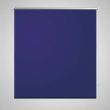 Vidaxl rullo blackout cieco 140 x 175 cm blu navy