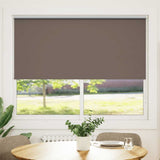 Vidaxl Rouleau aveugle accablant 160 x 175 cm Café marron