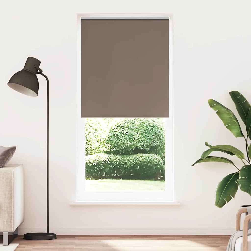 Vidaxl rouleau aveugle occlusion 80 x 230 cm café marron