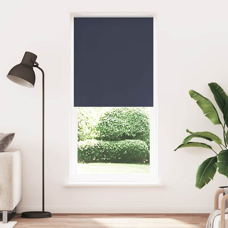 Vidaxx store enrouleur occultant 84,4 x 230 cm largeur de tissu 80 cm marine