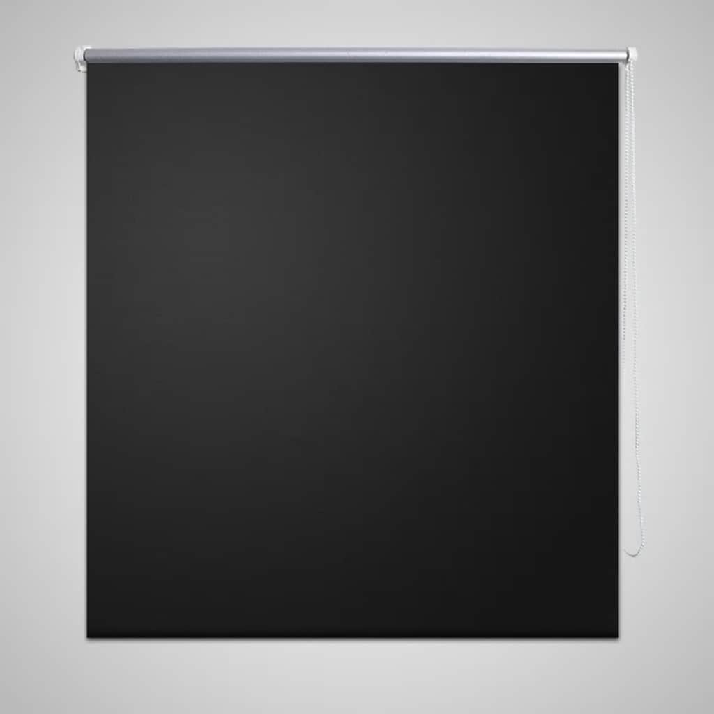 Vidaxl Roller Blind Damning 80x230 cm svart