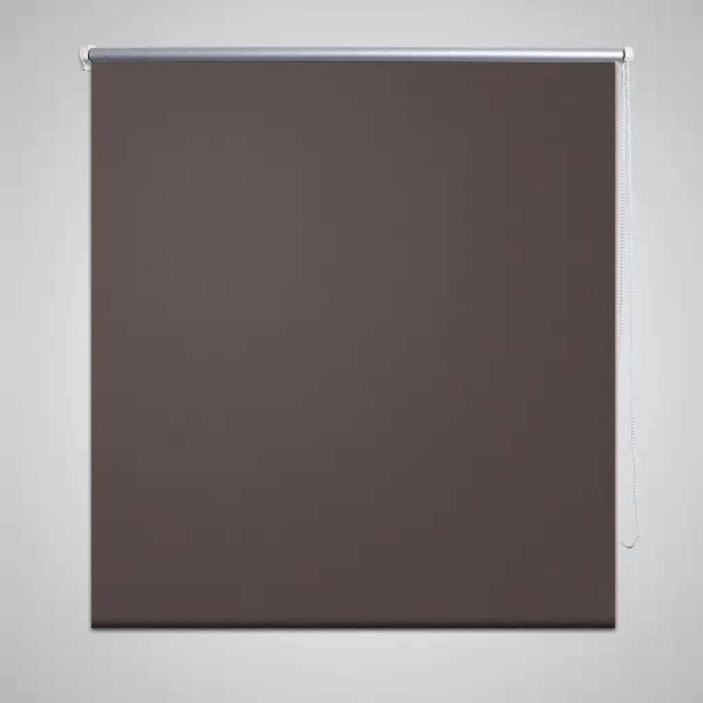 VidaXL Roller blind blackout 100 x 230 cm coffee brown