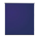 Vidaxl Roller blann Blackout 100 x 230 cm Marine blo