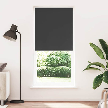 Vidaxx store enrouleur occultant 104,4 x 230 cm largeur de tissu 100 cm noir
