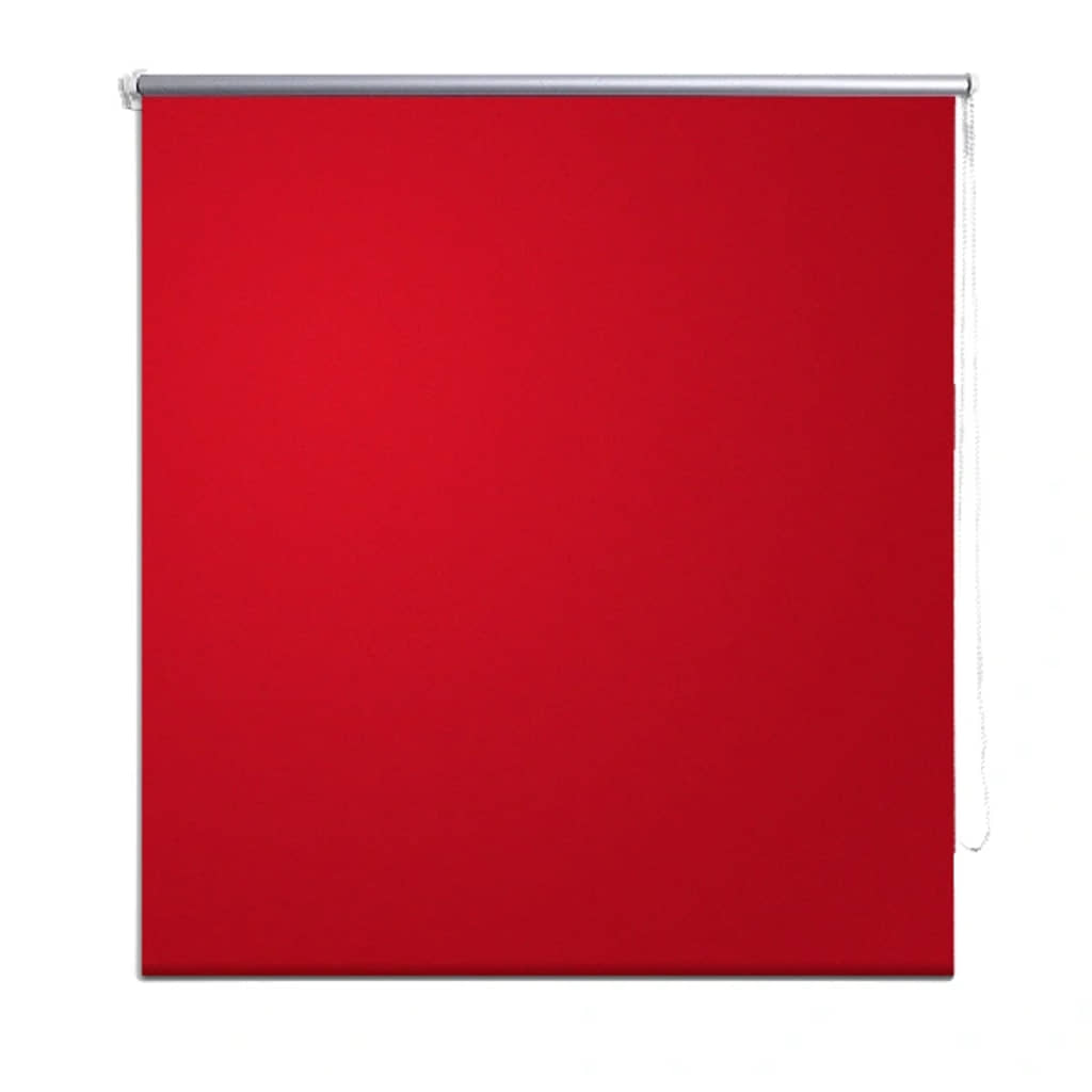 Vidaxl Roller aveugle accablant 120 x 230 cm rouge