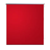 Vidaxl Roller aveugle accablant 120 x 230 cm rouge