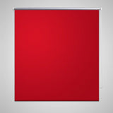 Vidaxl Roller aveugle accablant 120 x 230 cm rouge