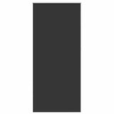 Vidaxl Roller aveugle accablant 120 x 230 cm noir