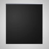 Vidaxl Roller aveugle accablant 120 x 230 cm noir