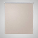 Vidaxl rouleau aveugle occlusion noire 140 x 230 cm beige