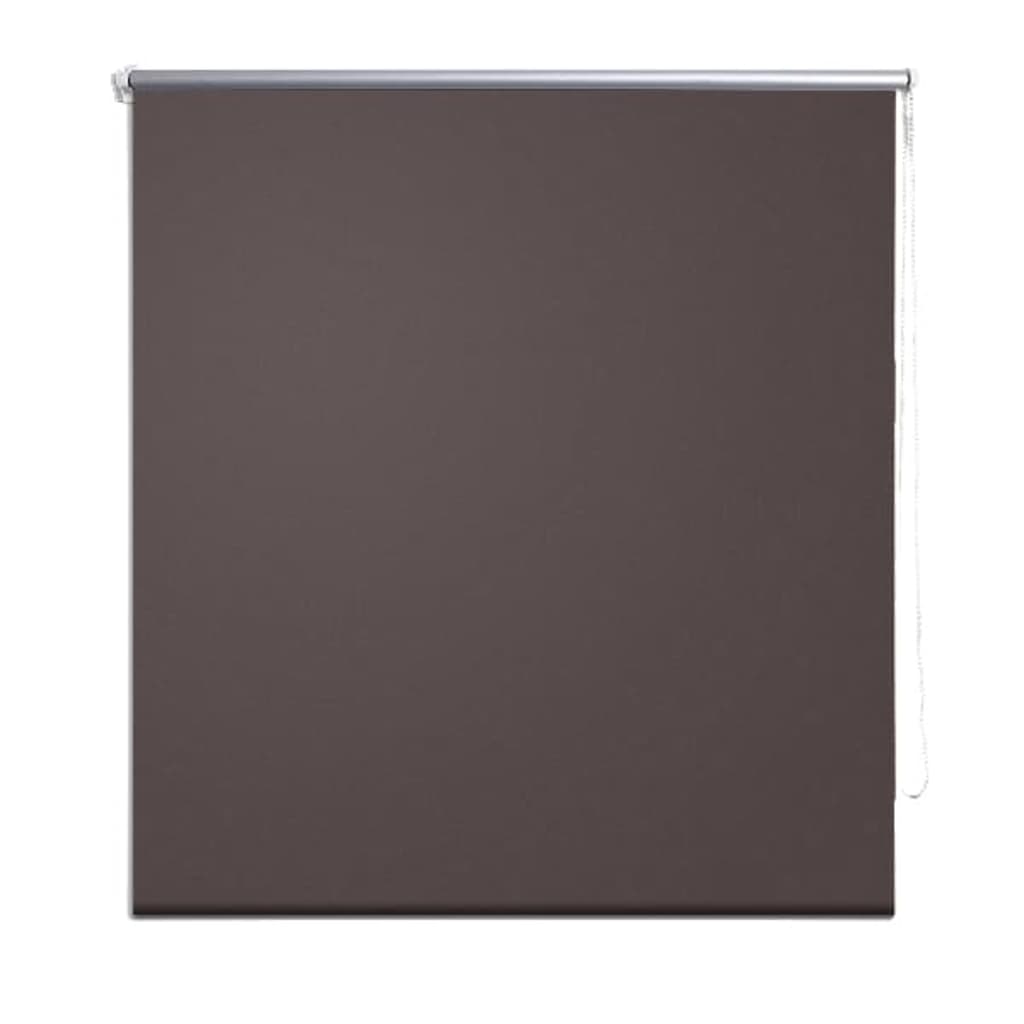 Vidaxl Roller Blind Blackout 140 x 230 cm káva hnědá