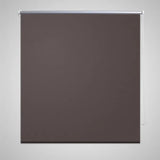 Vidaxl Roller Blind Blackout 140 x 230 cm kaffebrun