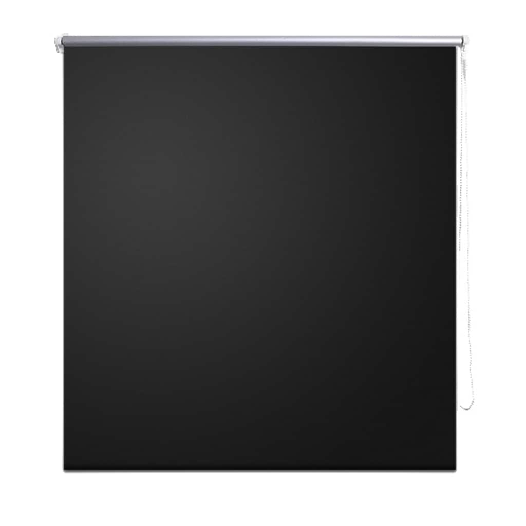 Vidaxl rouleau aveugle occlusion 140 x 230 cm noir