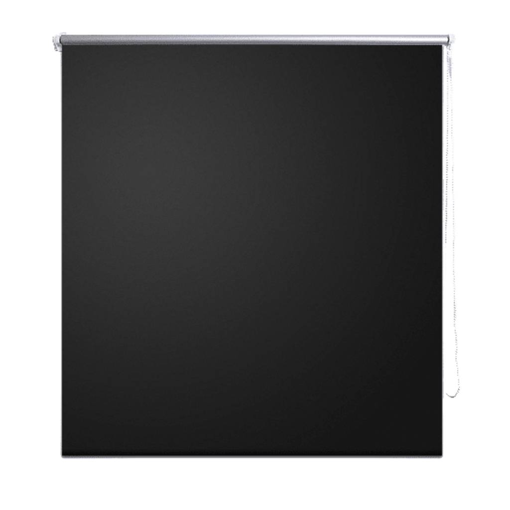 Vidaxl Roller Blind verdämmen 160 x 230 cm schwarz