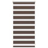 Vidaxx duo store enrouleur 40x100cm marron café
