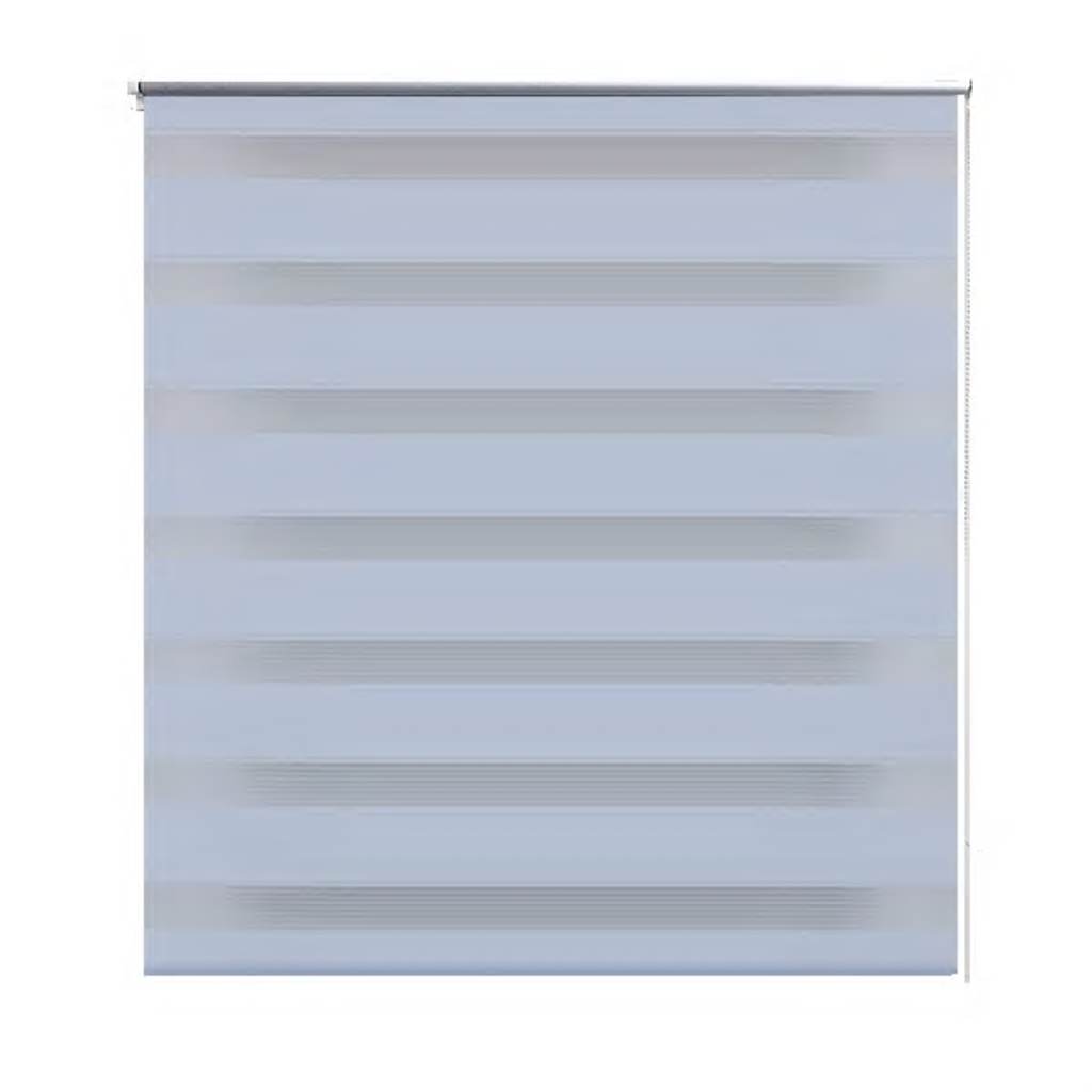 Vidaxl duo rouleau aveugle 50x100cm blanc