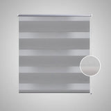 Vidaxl Duo Roller blind 50x100cm Gray