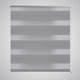 Vidaxl Duo Roller blind 50x100cm Gray