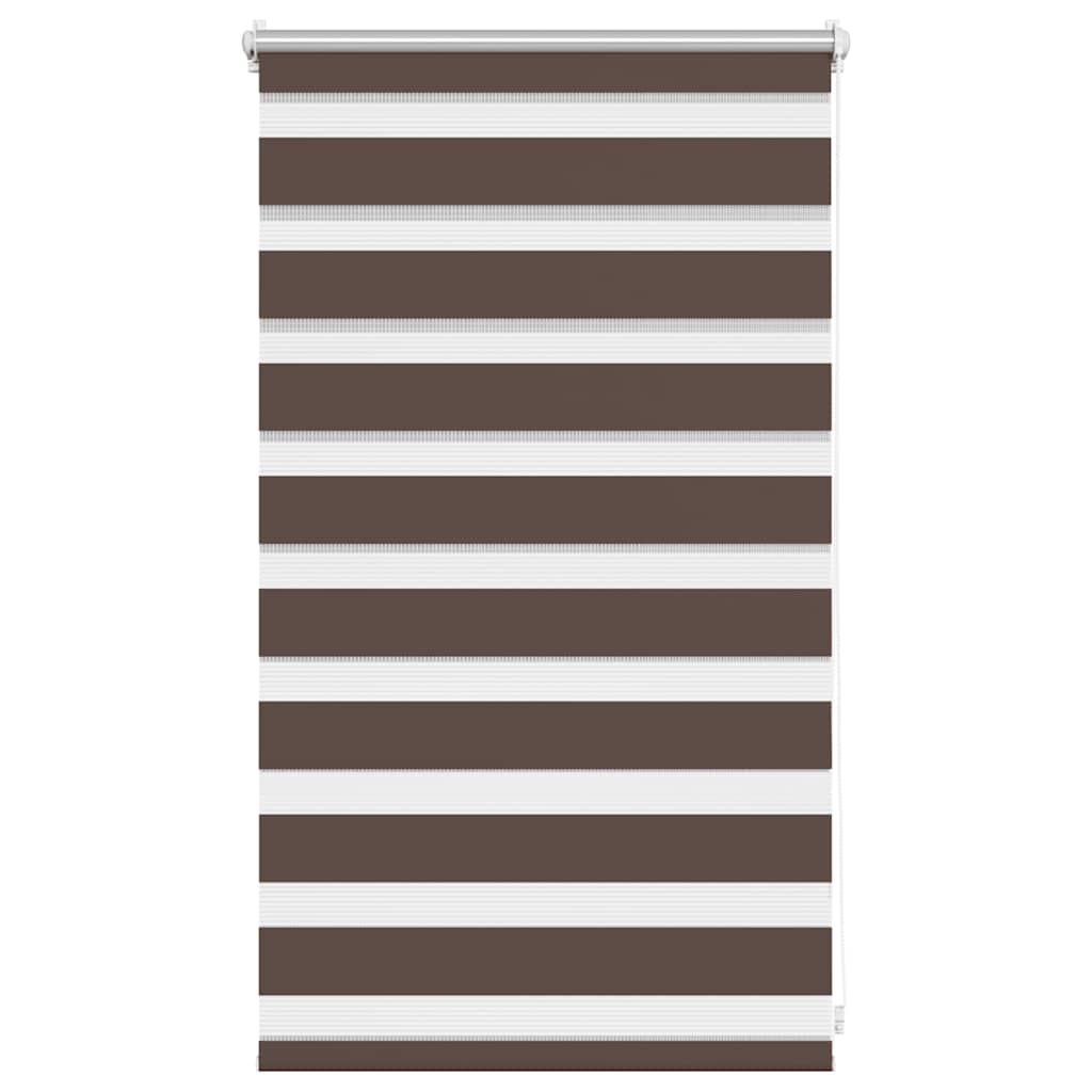 VidaXL Duo Store Enrouleur 50x100cm Marron Café