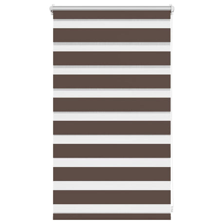 VidaXL Duo Store Enrouleur 50x100cm Marron Café