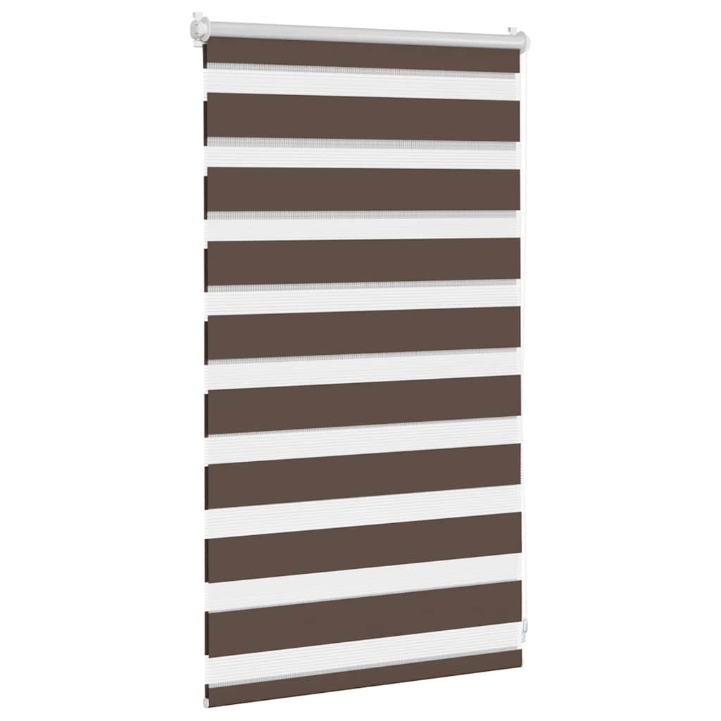 VidaXL Duo Store Enrouleur 50x100cm Marron Café