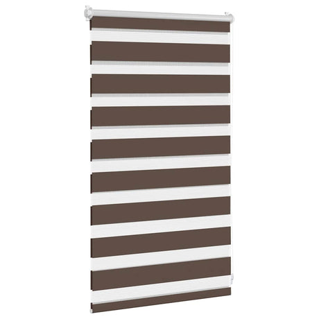 VidaXL Duo Store Enrouleur 50x100cm Marron Café