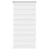 Vidaxl duo rouleau aveugle 60x120 cm blanc