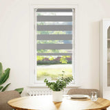 Vidaxl duo rouleau aveugle 60x120 cm gris