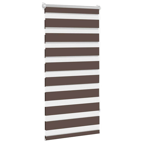 VidaXL Duo Store Enrouleur 60x120cm Marron Café