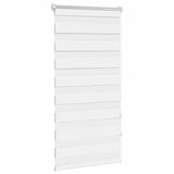 VidaXL duo store enrouleur 80x150cm blanc