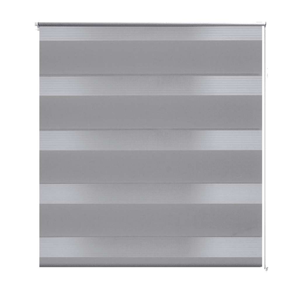 Vidaxl Duo Roller blind 80x150cm Gray