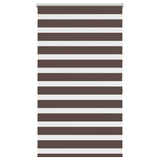 VidaXL Duo de stores enrouleurs 80 x 175 cm marron café
