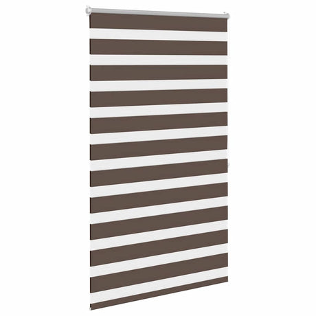 VidaXL Duo de stores enrouleurs 80 x 175 cm marron café