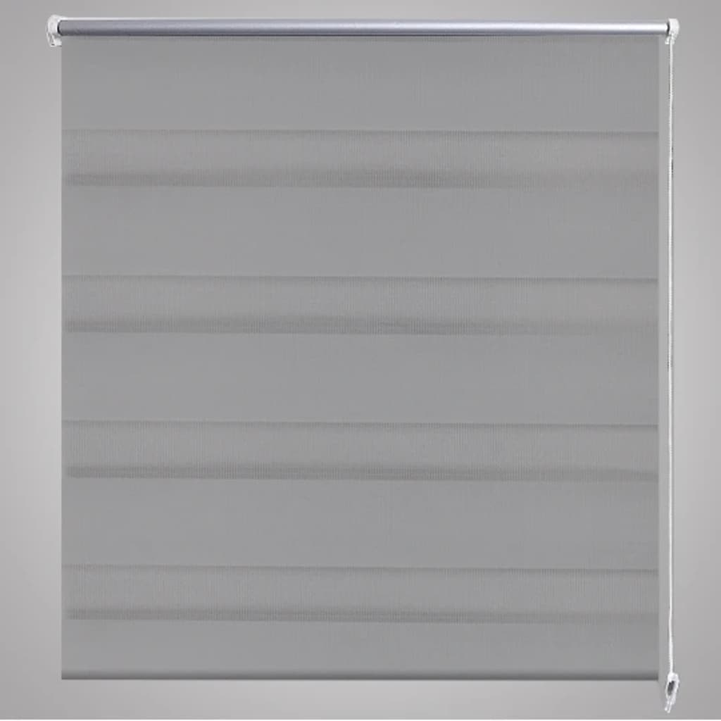 Vidaxl Duo Roller Blind 100 x 175 cm Gray