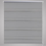 Vidaxl Duo Roller Blind 100 x 175 cm Gray