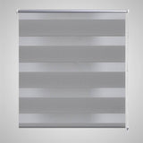 Vidaxl Duo Roller blind 100 x 175 cm Gray