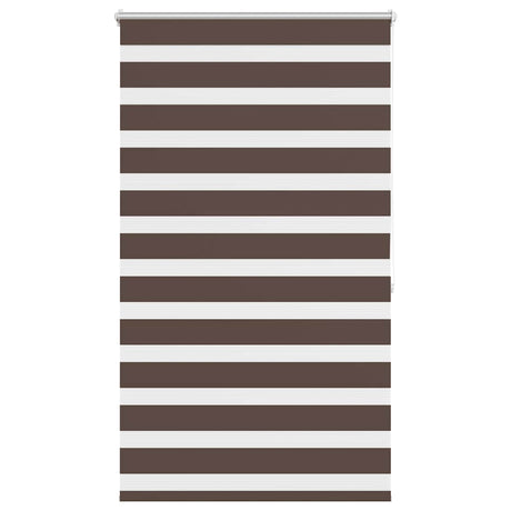 Vidaxl duo rouleau aveugle 100 x 175 cm café marron