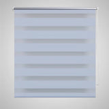 Vidaxl Duo Roller Blind 120 x 175 cm blanc