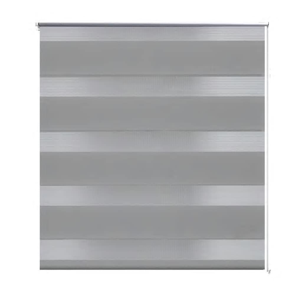 Vidaxl Duo Roller Blind 120 x 175 cm Gray