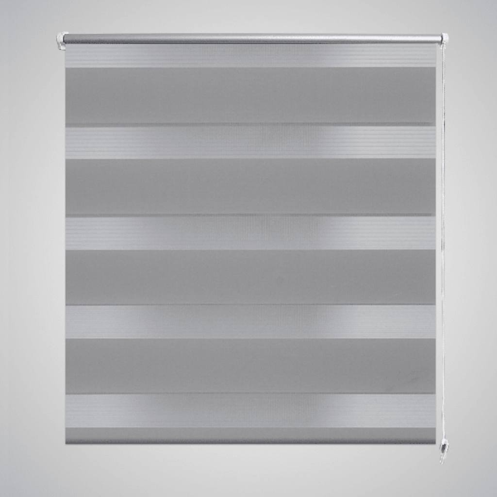 Vidaxl Duo Roller Blind 140 x 175 cm Gray