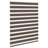 VidaXL Duo store enrouleur 140 x 175 cm marron café