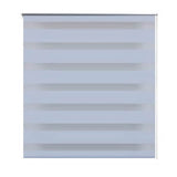 Vidaxl Duo Roller blind 40x100cm white